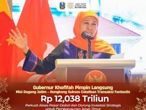 Khofifah Pimpin Misi Dagang ke Hong Kong, Transaksi Tembus Rp 12,038 T