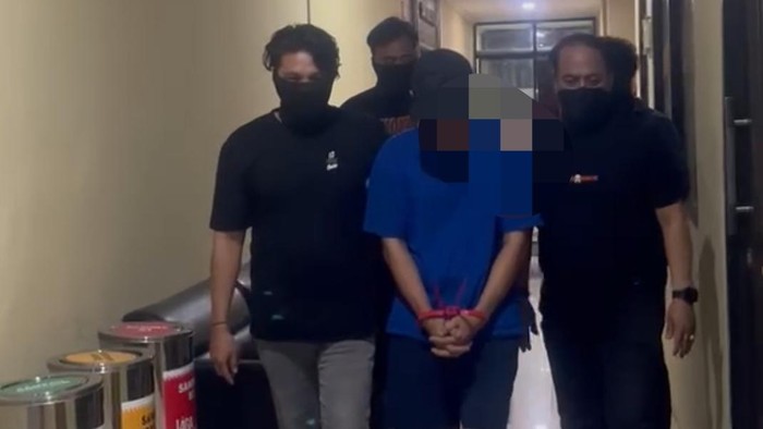 Pengedar tembakau sinte di Jaktim ditangkap (dok.istimewa)