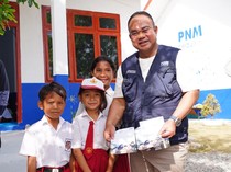 Kisah Siswa Wae Moto Semangat Belajar Berkat Revitalisasi Sekolah PNM