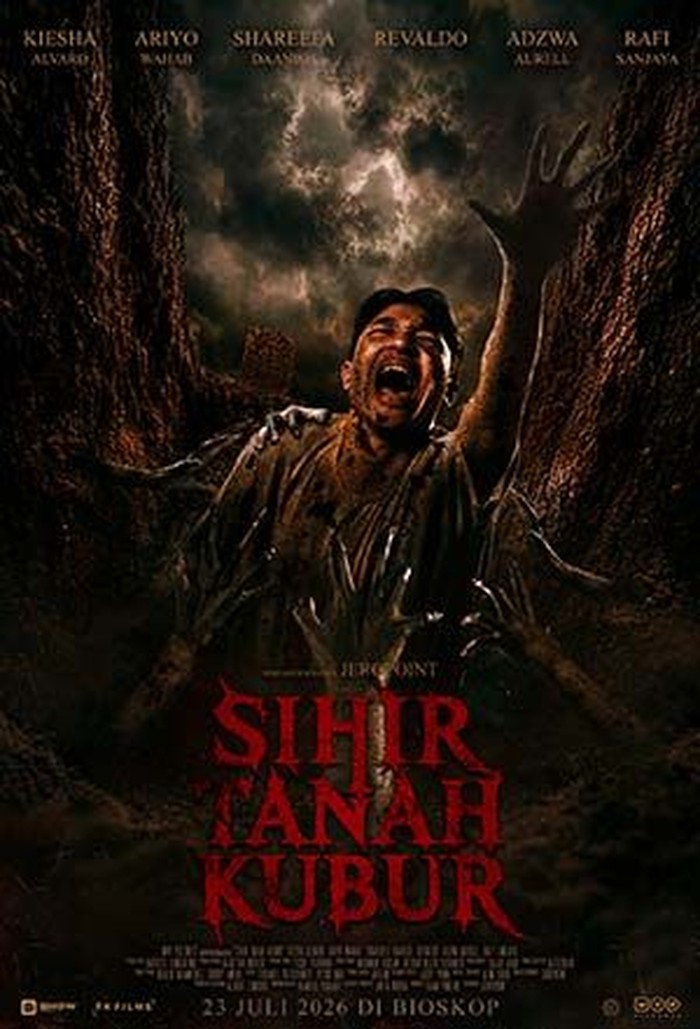 Poster film Sihir Tanah Kubur.