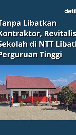 Video: Tanpa Libatkan Kontraktor, Revitalisasi Sekolah di NTT Libatkan Perguruan Tinggi
