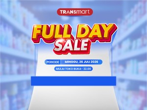 Jangan Lupa! Hari Ini Transmart Full Day Sale, Diskon Aneka Produk 50% + 20%