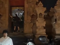 Hadeh..., Viral Turis Mabuk Kencing di Depan Rumah Warga Uluwatu