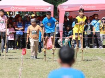 Taman Blambangan Jadi Arena Bermain bagi Ribuan Anak di Banyuwangi