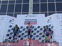 Irfan Ardiansyah Juarai Race 1 National Sport 250cc Mandalika