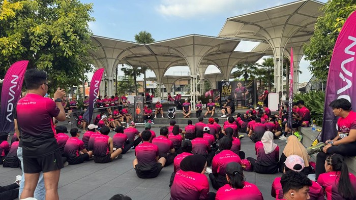 Event Advan Run Like a Pro di Bandung
