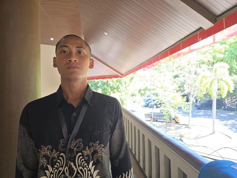 Ghyna Islamiati Ramly (18), catar asal Palu, Sulawesi Tengah (Sulteng) (Audrey/detikcom)