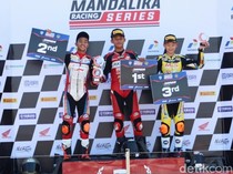 Gibran Pembalap NTB Juara Race 1 Junior Talent Cup U-15 di Mandalika