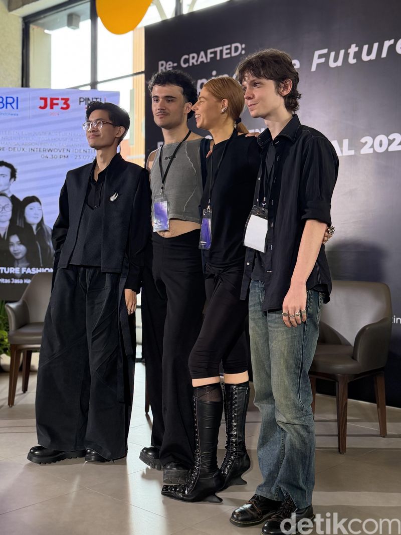 Jumpa Pers Desainer Prancis dan Indonesia di JF3 Fashion Festival 2026
