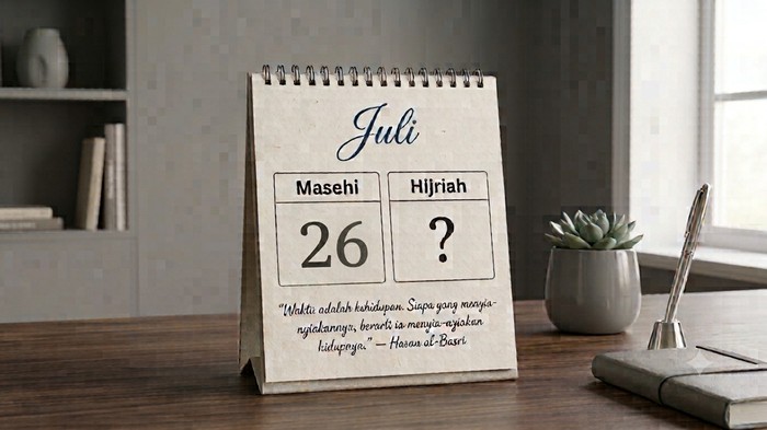 Kalender Hijriah 26 Juli