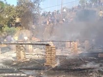 70 Rumah Terbakar di Kampung Adat Ciptamulya