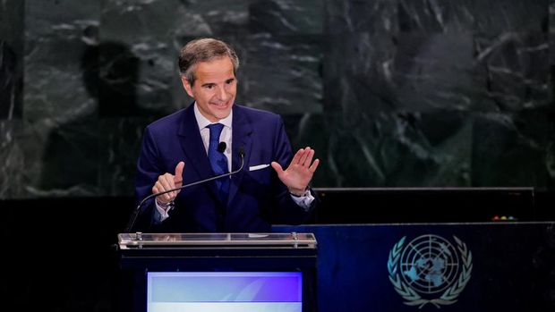 Kepala Badan Atom Internasional, Rafael Grossi. (REUTERS/Eduardo Munoz)