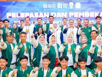 Gubernur Khofifah Optimis 45 Kontingen LKS Jatim Sabet Juara Umum