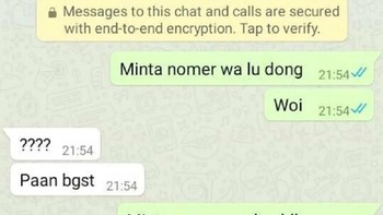 Ketika WA bukan WhatsApp... Foto: X.com