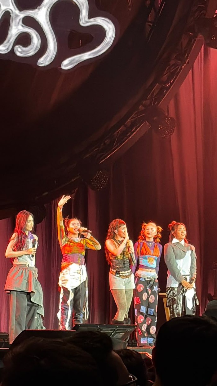 Girgroup Marbels jadi pembuka showcase Bernadya.