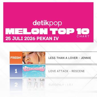 Single Baru Jennie BLACKPINK Debut di Melon Top 100