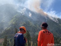 Pegunungan Bromo Terbakar, Wisata dan Jazz Gunung Tetap Berlangsung Normal