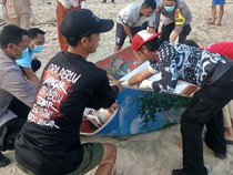 Mayat ABK di Pantai Lampung Selatan Diduga Warga Filipina yang Jatuh dari Kapal