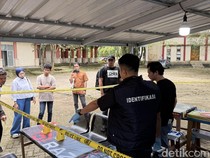 Polisi Olah TKP di Kantin Lokasi Ketua DPRD Bone Diduga Aniaya Staf PPPK