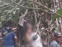 Geger Penemuan Mayat Membusuk Tergantung di Hutan Karang Sidemen Lombok