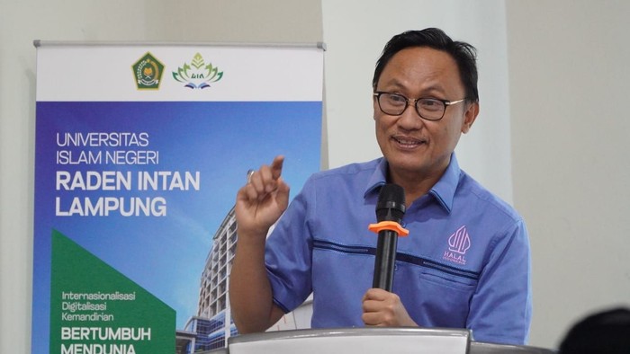 Sekretaris Utama (Sestama) Badan Penyelenggara Jaminan Produk Halal (BPJPH) Muhammad Aqil Irham