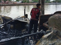 Api Lahap Tumpukan Kayu di Pasar Lima Banjarmasin, Tidak Ada Korban Jiwa