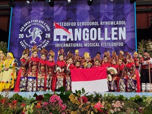 Tari Sanghyang Bali & Ondel-ondel Betawi Juara di Festival Budaya Wales