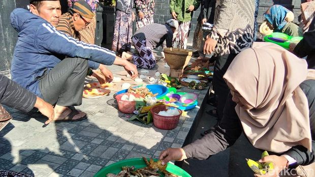 Tradisi Saparan di Kaliangkrik Magelang Potret keramaian Saparan di Dusun Butuh, Desa Temanggung, Kecamatan Kaliangkrik, Kabupaten Magelang, Sabtu (25/7/2026).