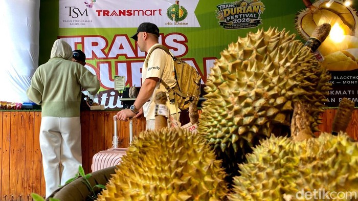 Trans Festival Durian 2026 digelar di TSM Bandung dari Tanggal 24 Juli hingga 2 Agustus 2026.