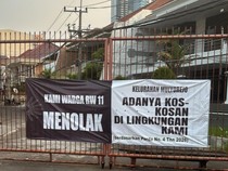 Warga Tolak Kos-kosan Dibangun di Perumahan Dharmahusada Permai Surabaya