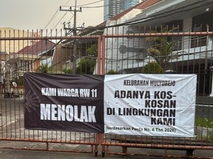 Warga Tolak Kos-kosan Dibangun di Perumahan Dharmahusada Permai Surabaya