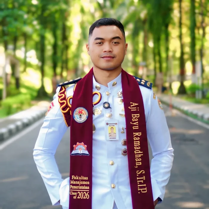 Aji Bayu Ramadhan, penerima Kartika Abdi Praja Ashta Brata IPDN 2026