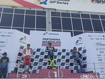 Arai Agaska Juarai National Supersport 600cc MRS 2026 di Mandalika