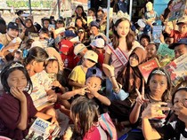 Peringati Hari Anak Nasional, Audellya Harsono Bagikan Books of Hope
