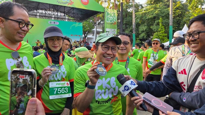 PKB Run Diikuti 7.500 Peserta, Cak Imin: Kesadaran Olahraga Makin Populer