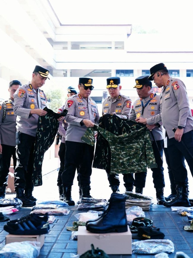 Potret Wakapolri Cek Kaporlap Cabhatar Akpol 2026