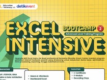Excel Intensive Bootcamp, Solusi Untuk Kamu yang Masih Bingung Excel