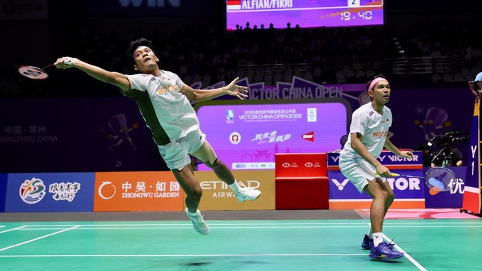 Fajar Alfian/Muhammad Shohibul Fikri di China Open 2026
