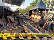 Polisi Periksa 10 Saksi Insiden Tribun Ambruk Saat Kejurnas Drift Purwokerto