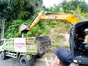 Gubernur Sulsel Groundbreaking Pembangunan Jalan Rantepao-Pangala-Baruppu