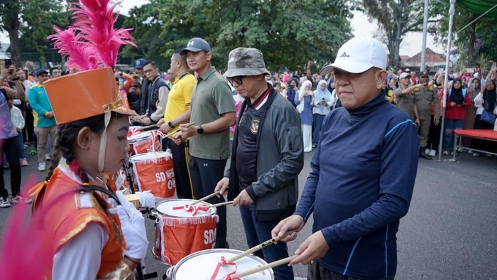 HUT ke-116 Kabupaten OKU, gelar karnaval drum band