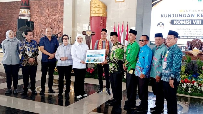 Kunker Reses Komisi VIII DPR RI di Lampung Tengah, Sabtu (25/7/2026).