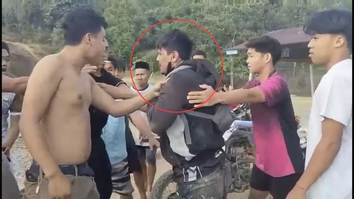 Maling kotak amal di Sidrap diamuk massa.