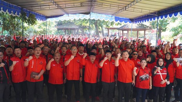 PDIP Kota Jogja gelar cek kesehatan lansia, Minggu (26/7/2026).