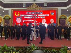 Wabup Karangasem Kini Rangkap Jabatan Jadi Ketua KONI