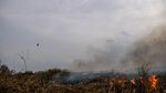 Manggala Agni dan Black Hawk Padamkan Karhutla di Ogan Ilir