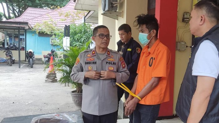 Polsek SU II merilis kasus penggelapan sepeda motor di Palembang