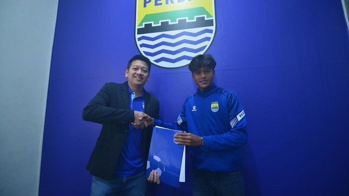 Rafi Rasyiq, winger muda Persib Bandung.