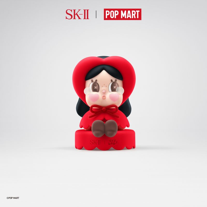 SK-II x CRYBABY Pop Mart Rilis Botol Pitera Essence Edisi Terbatas.