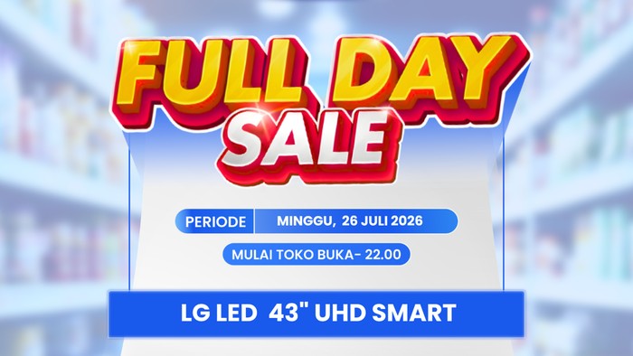 Transmart Full Day Sale 26 Juli 2026.